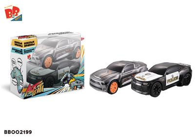 2.4G四通弹跳对战车（不包电） - BB002199