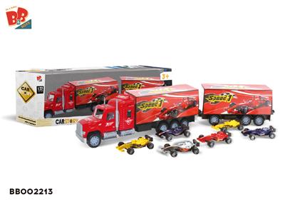 2 INERTIA CONTAINER TRUCKS (F1 STANDARD AND 6 F1) - BB002213