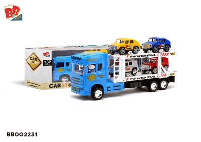 INERTIA DOUBLE DECK TRACTOR (CARRYING 4 HUMMERS) - BB002231