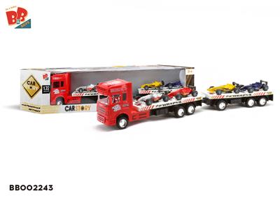 INERTIA TRACTOR 2 FLAT PLATES (CARRYING 4 F1) - BB002243