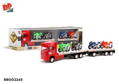 INERTIA TRACTOR 2 FLAT PLATES (CARRYING 4 MOTORCYCLES) - BB002245