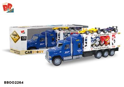 INERTIA DOUBLE DECK TRACTOR (CARRYING 2 MOTORCYCLES AND 2 F1) - BB002264