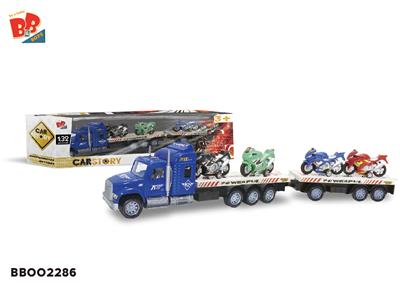 INERTIA TRACTOR 2 FLAT PLATES (CARRYING 4 MOTORCYCLES) - BB002286