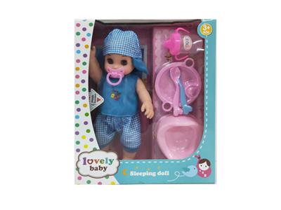 14寸空身男肥童搪胶手（
带IC奶嘴功能） - OBL10000136