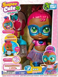 高档16寸搪胶带七彩灯光音乐fangeek super cute超级英雄可爱宝宝带奶瓶带梳子和镜子。DC宝宝带吸水喷水功能 - OBL10001924