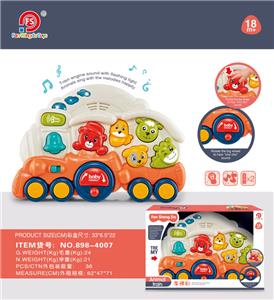 婴儿动物火车+灯光音乐 - OBL10004339
