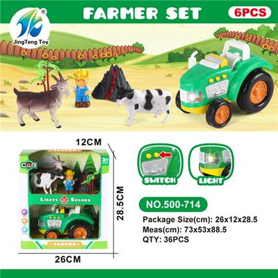 灯光声音卡
通农夫车套
装（5pcs） - OBL10005062