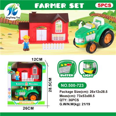 灯光声音卡
通农夫车套
装（5pcs） - OBL10005069