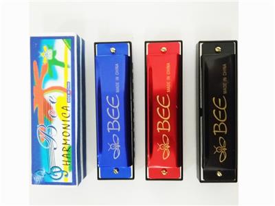 10孔彩印BEE金属口琴 - OBL10005710