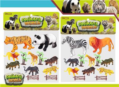 野生动物套装 12PCS - OBL10006138