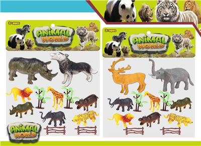 野生动物套装 12PCS - OBL10006139