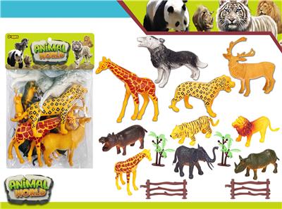 野生动物套装 14PCS - OBL10006151