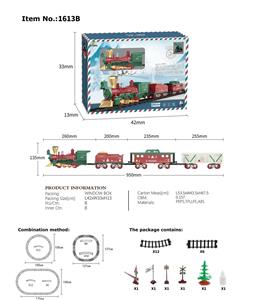 圣诞冒烟电动轨道火车 - OBL10006176