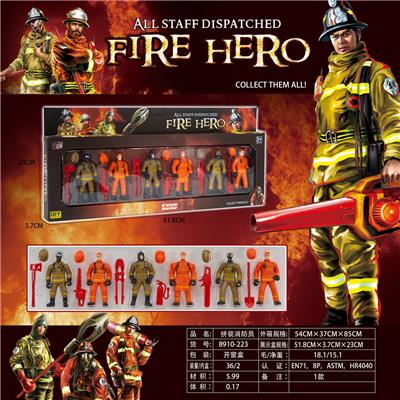 Sets / fire rescue set of / ambulance - OBL10006304