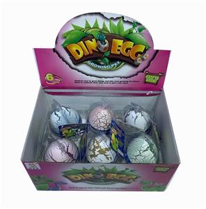 6粒白裂膨胀恐龙蛋 - OBL10006356