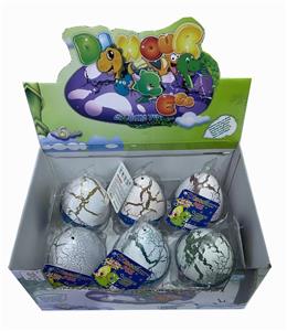 6粒白裂膨胀恐龙蛋 - OBL10006358