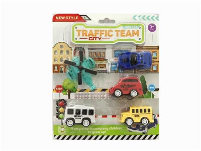 5只庄5.5 CM回力城市车/飞机，5色随机混装 - OBL10006544