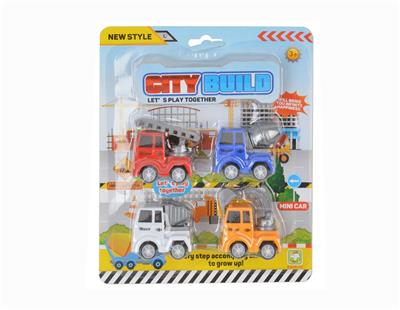 4只庄5 CM回力工程车 - OBL10006547