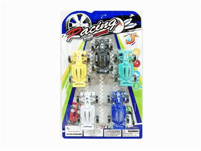 5只庄6 CM回力赛车，6色随机混装 - OBL10006563