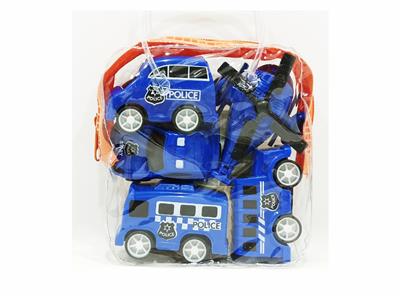 5只庄5.5 CM警察回力车/飞机 - OBL10006584