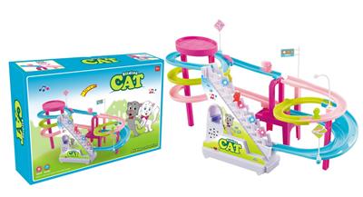 小猫双层滑梯轨道 - OBL10006733