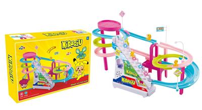 小尼卡丘双层滑梯轨道 - OBL10006736