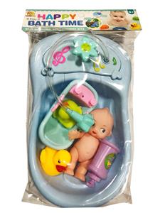 (GCC)喷水浴盆配搪胶动物 - OBL10006775