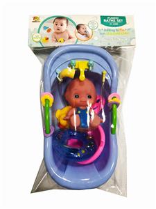 (GCC)搪塑动物配大浴池 - OBL10006778