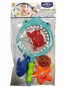 (GCC)鲨鱼网捞配搪塑动物四只庄 - OBL10006781