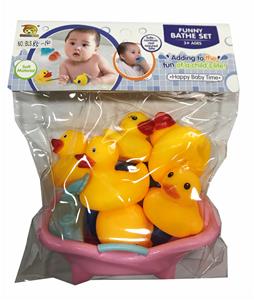 (GCC)搪塑鸭子配浴池 - OBL10006782