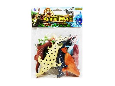 仿真野生动物实心模型玩具儿童玩具亲子互动8只海洋套装 - OBL10009403