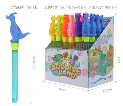 恐龙6款泡泡大棒24只庄 - OBL10013514