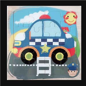 16片益智拼图-汽车 - OBL10016062