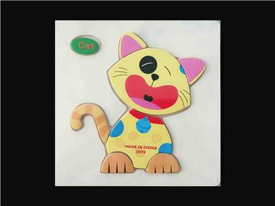 立体卡通拼图-猫咪 - OBL10016086
