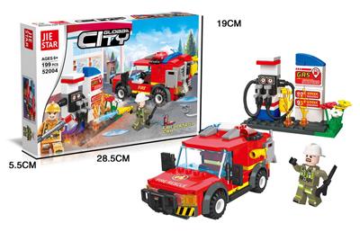 消防巡逻车  199PCS - OBL10016491