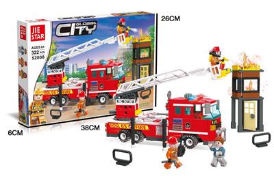 烈火云梯车  322PCS - OBL10016494