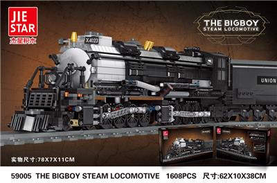 BIGBOY蒸汽机车  1608PCS - OBL10016504