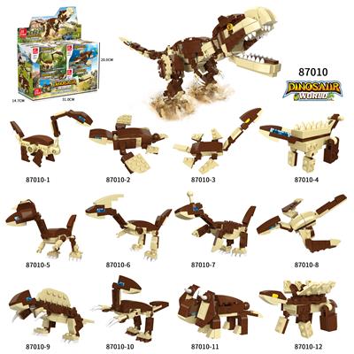 恐龙世界系列【12小款混】  478PCS - OBL10016576