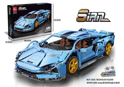 1：14  SIAN【遥控器电池组需另购】  1332PCS - OBL10016631