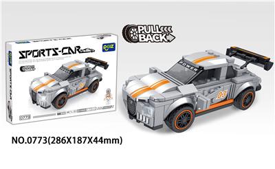 灰色回力赛车 173PCS - OBL10016896