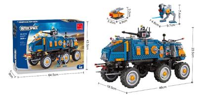 太空车  1238PCS - OBL10017004
