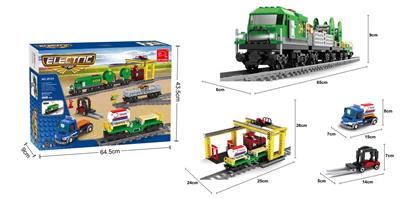火车场景  985PCS - OBL10017012