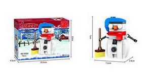 圣诞雪人盒  74PCS - OBL10017027