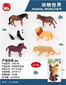 动物世界乐园 （6只装） - OBL10020786