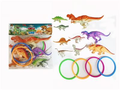 套圈PVC恐龙套装（13PCS) - OBL10021690