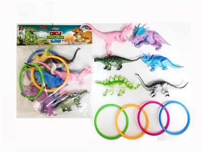 套圈PVC恐龙套装（10PCS） - OBL10021691