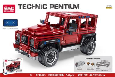 红色奔驰巴博斯  541PCS - OBL10022180