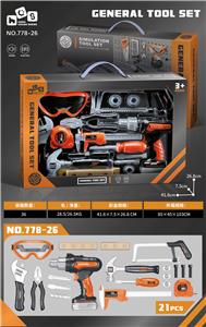 电动钻仿真工具套装 - OBL10022224