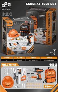 电动钻仿真工具套装（配墨黑背包） - OBL10022235