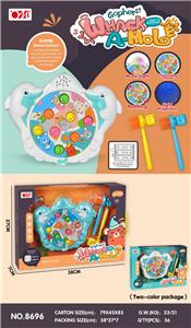 海豚打地鼠     
(旋转、音乐、灯光投影) - OBL10023215